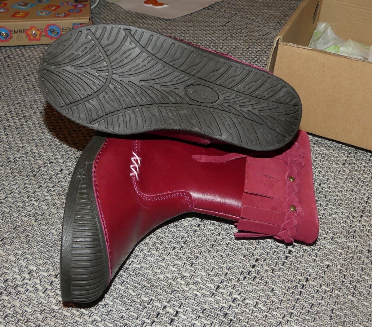 Zimní kozačky D.D.Step vel. 27 - 3