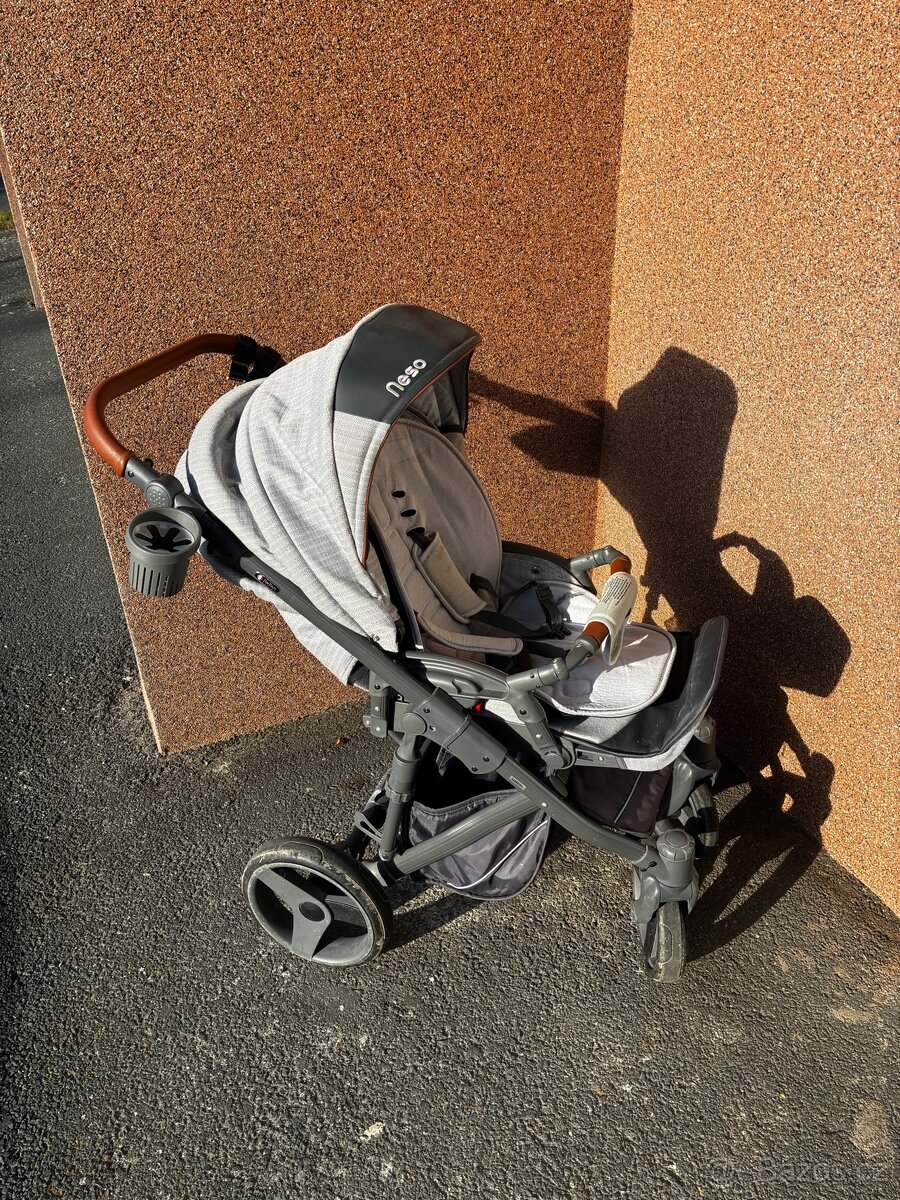 Kombi Kočárek Neso - šedivý - 3