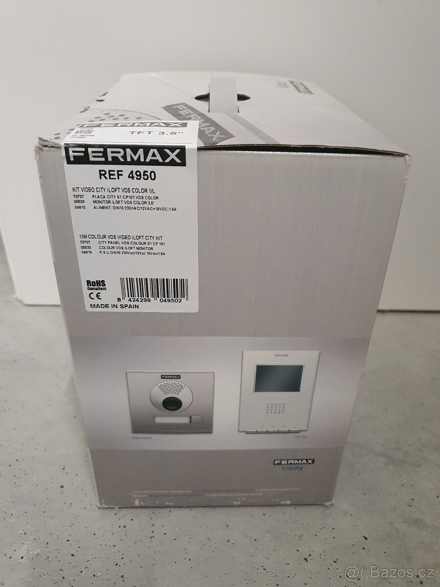 NOVÝ Set domovního videotelefonu FERMAX ref 4950 - 3