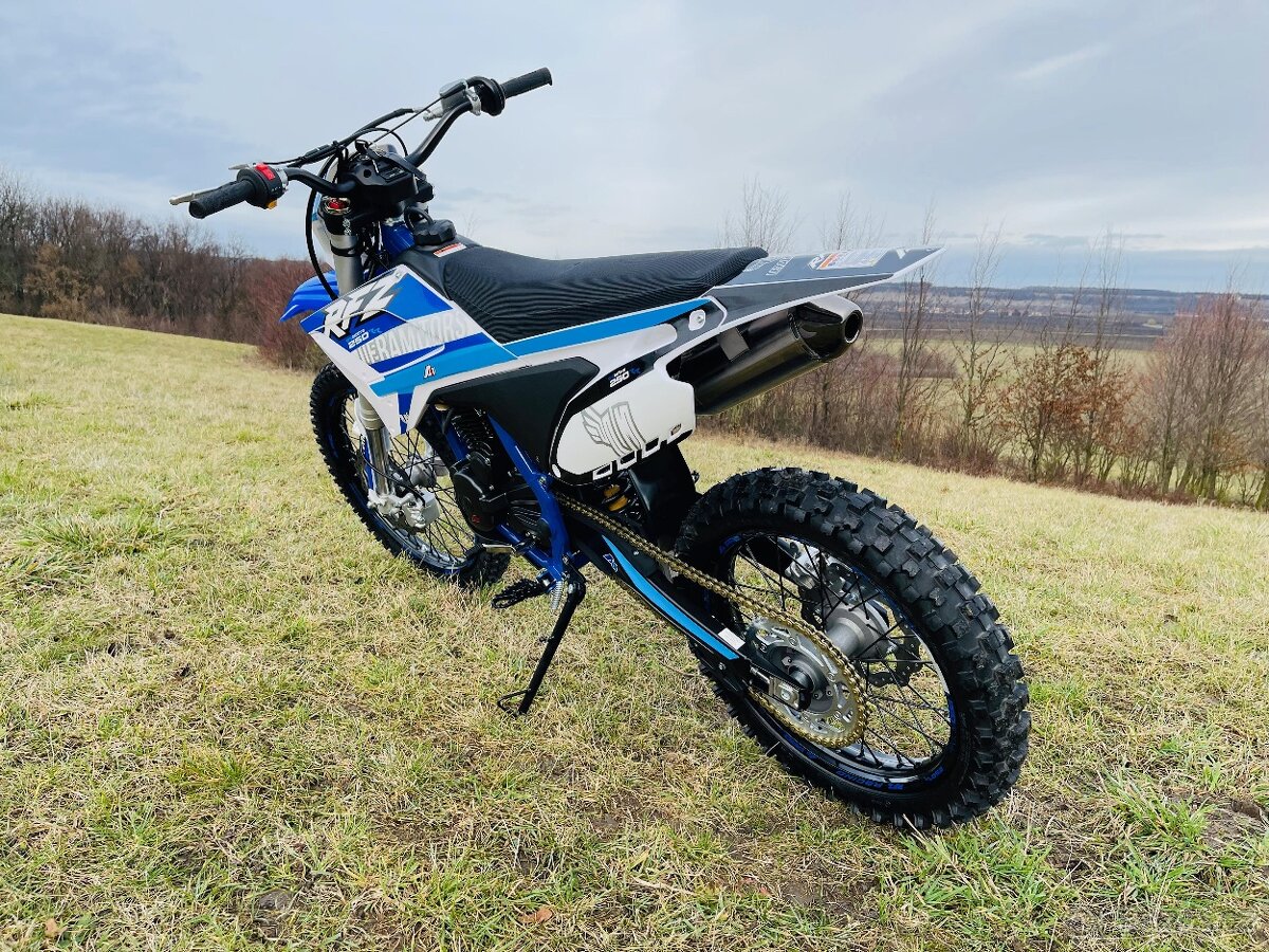 Pitbike Leramotors Thunder 250ccm, 21/18, modrá - 3