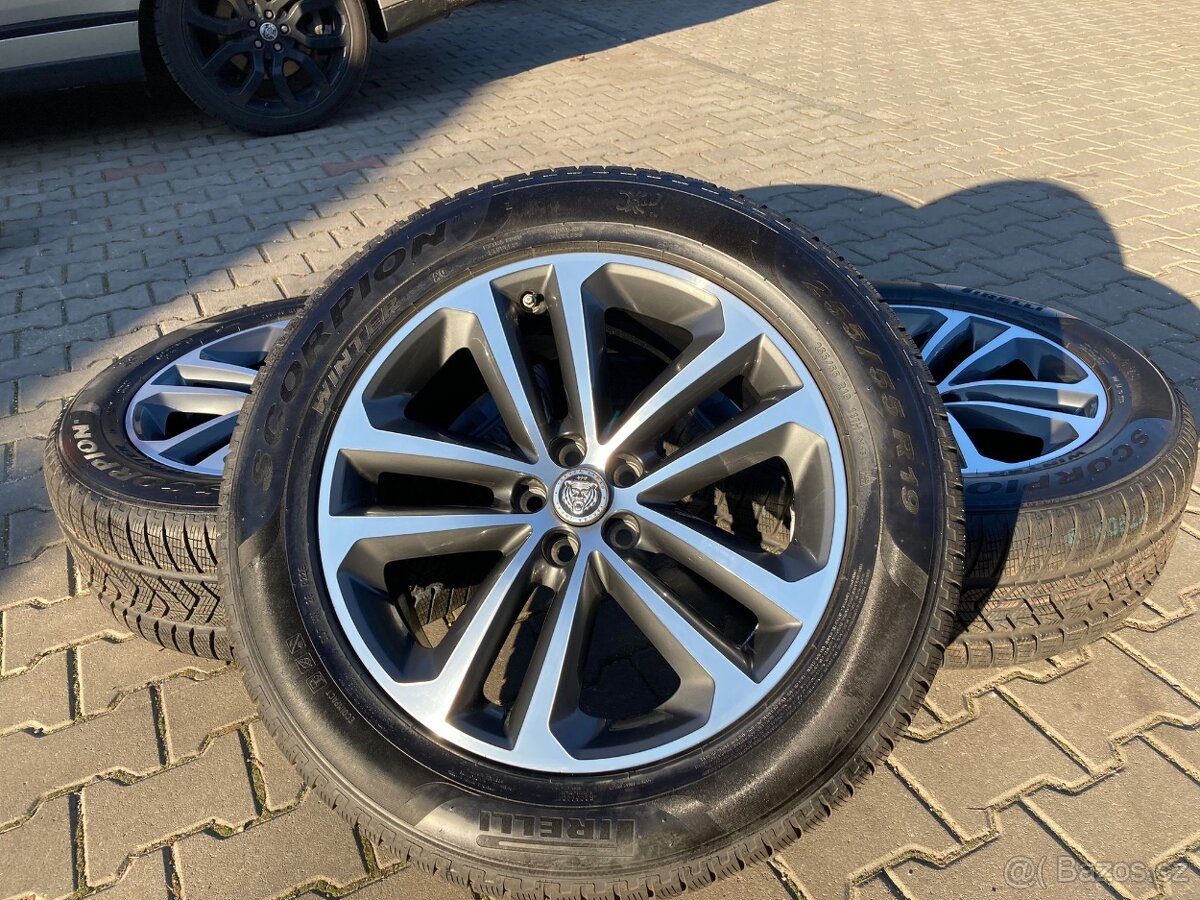 JAGUAR F PACE, kola 19", ZIMNÍ, NOVÁ pneu - 3