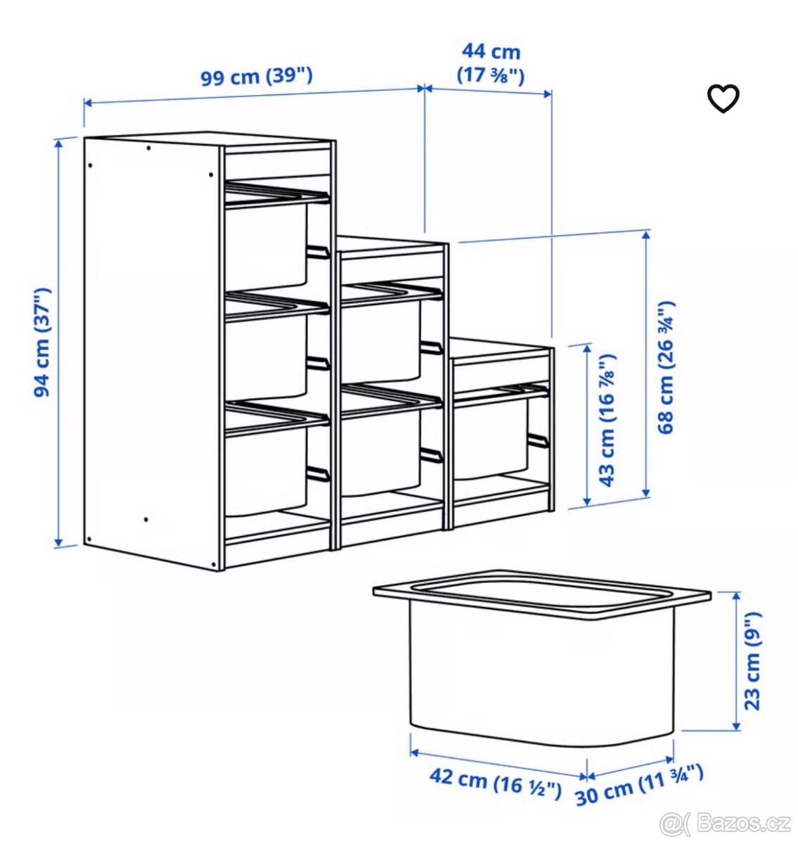 Trofast úložná sestava - 3