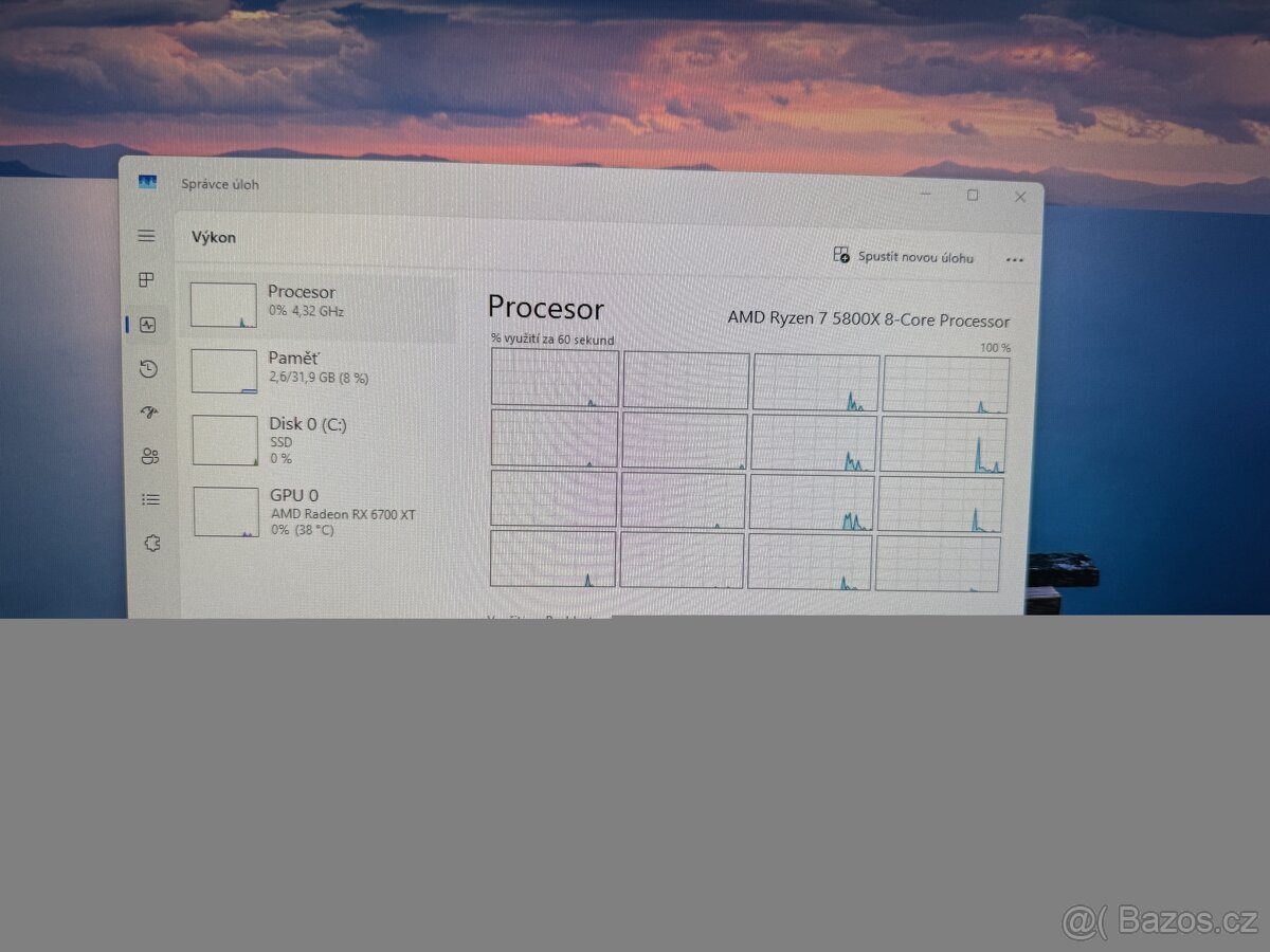 Herní PC | Ryzen 7 5800x, RX 6700 XT, 32GB, 1TB SSD - 3