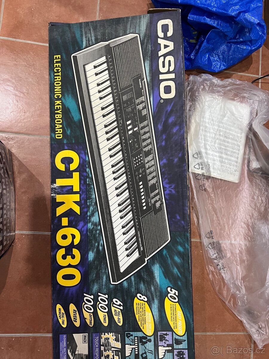 Klávesy Casio CTK-630 - 3
