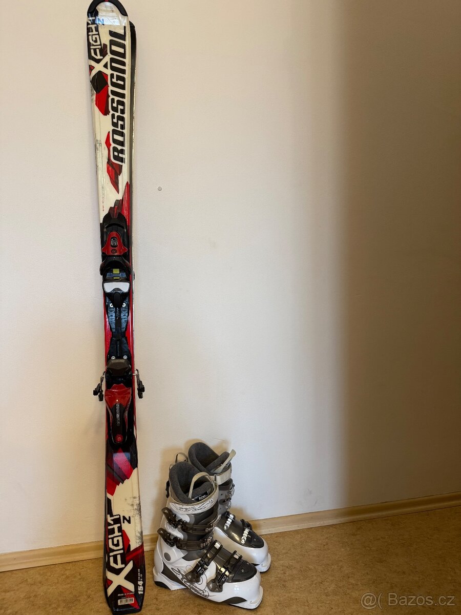 Lyze Rossignol + lyzarske boty Atomic - 3