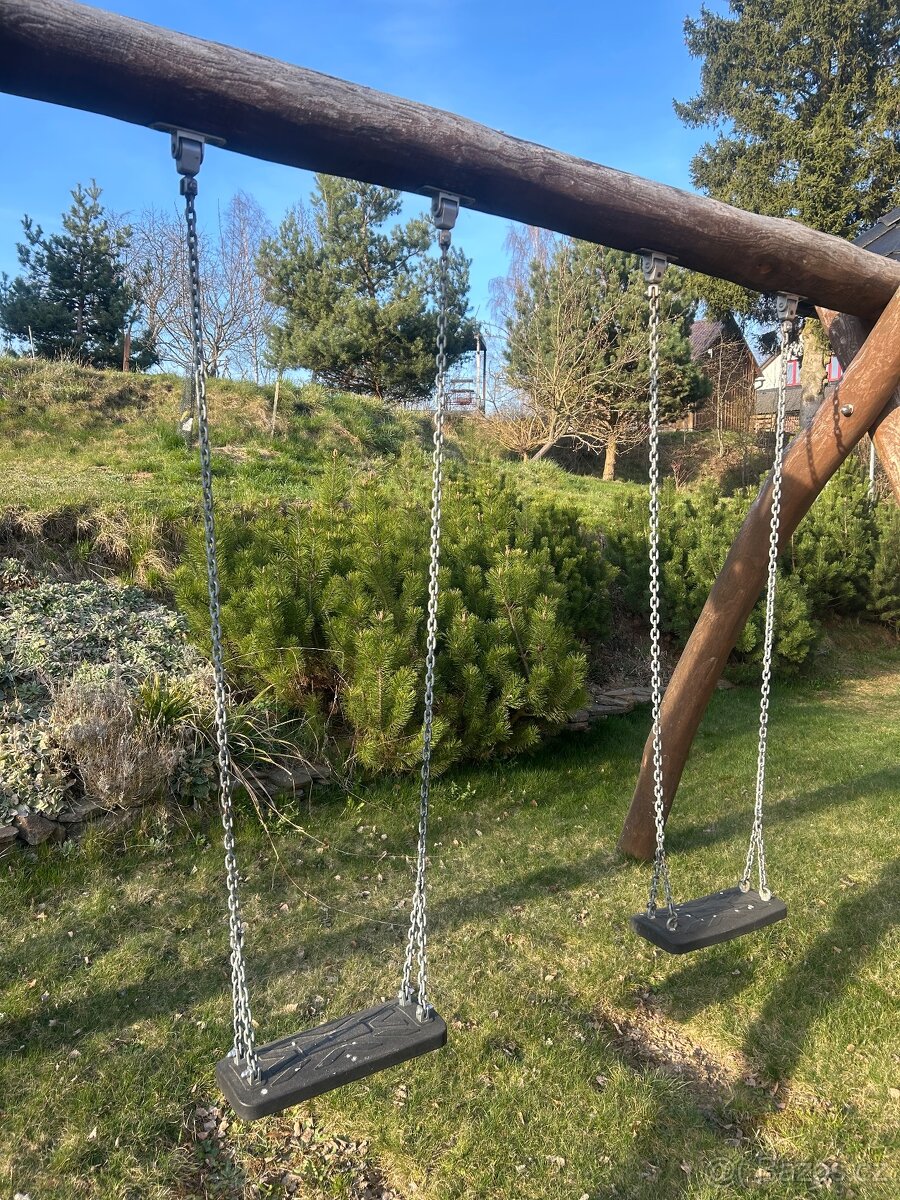 Akátová dětská dvouhoupačka - 3