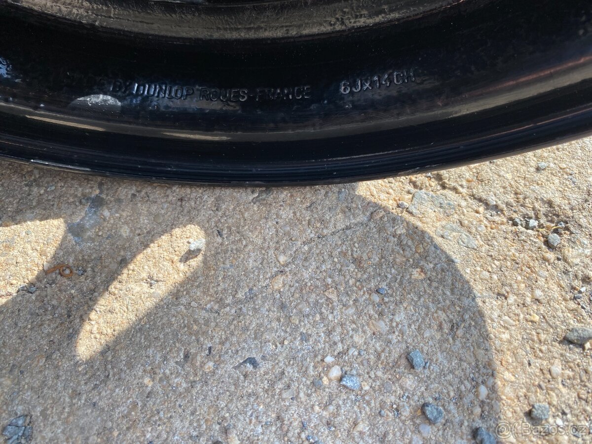 14" sada plechových disků Renault - 3
