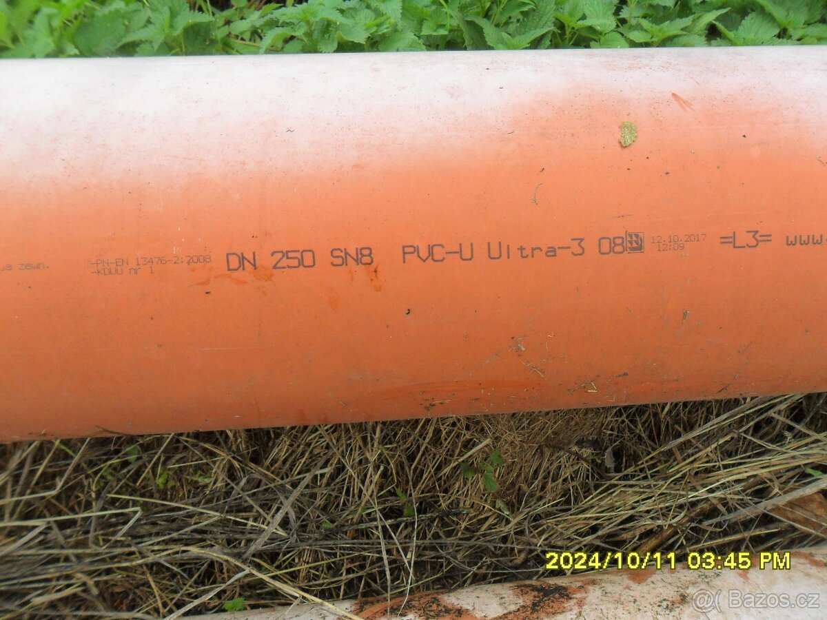 Kanalizační potrubí DN-250 - 3