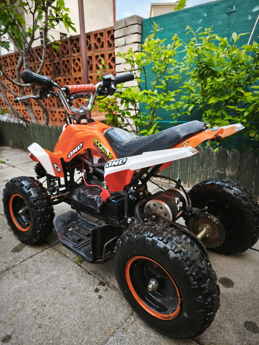 P: dětská elektrická čtyřkolka nitro 800w
