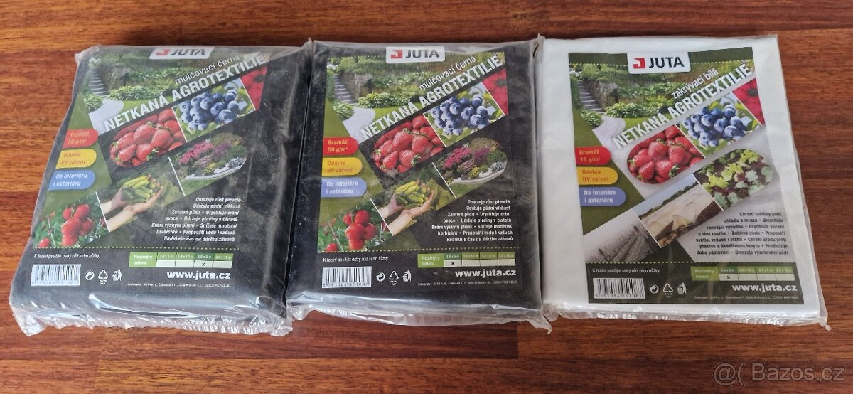 Substrát ,hnojiva, netkana geotextilie - 3