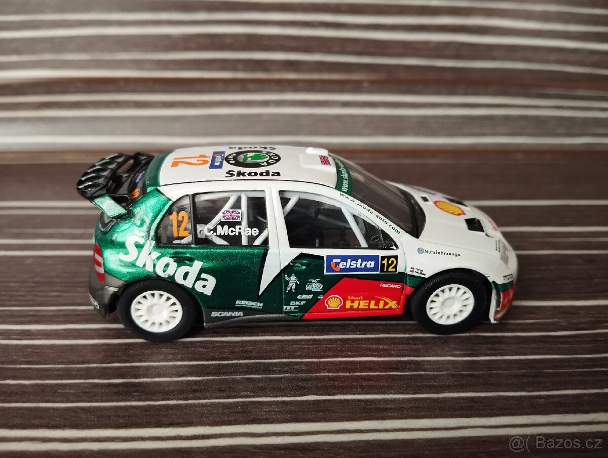 Škoda Fabia I wrc 1:43 Abrex - 3