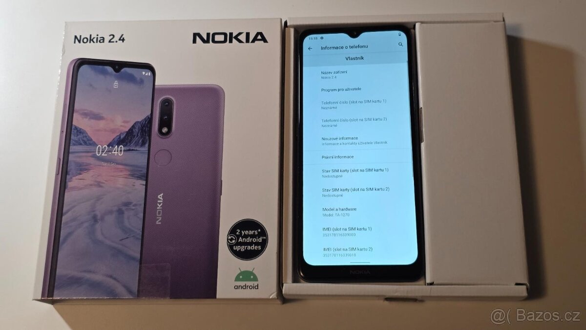 Mobilní telefon Nokia 2.4 - 3