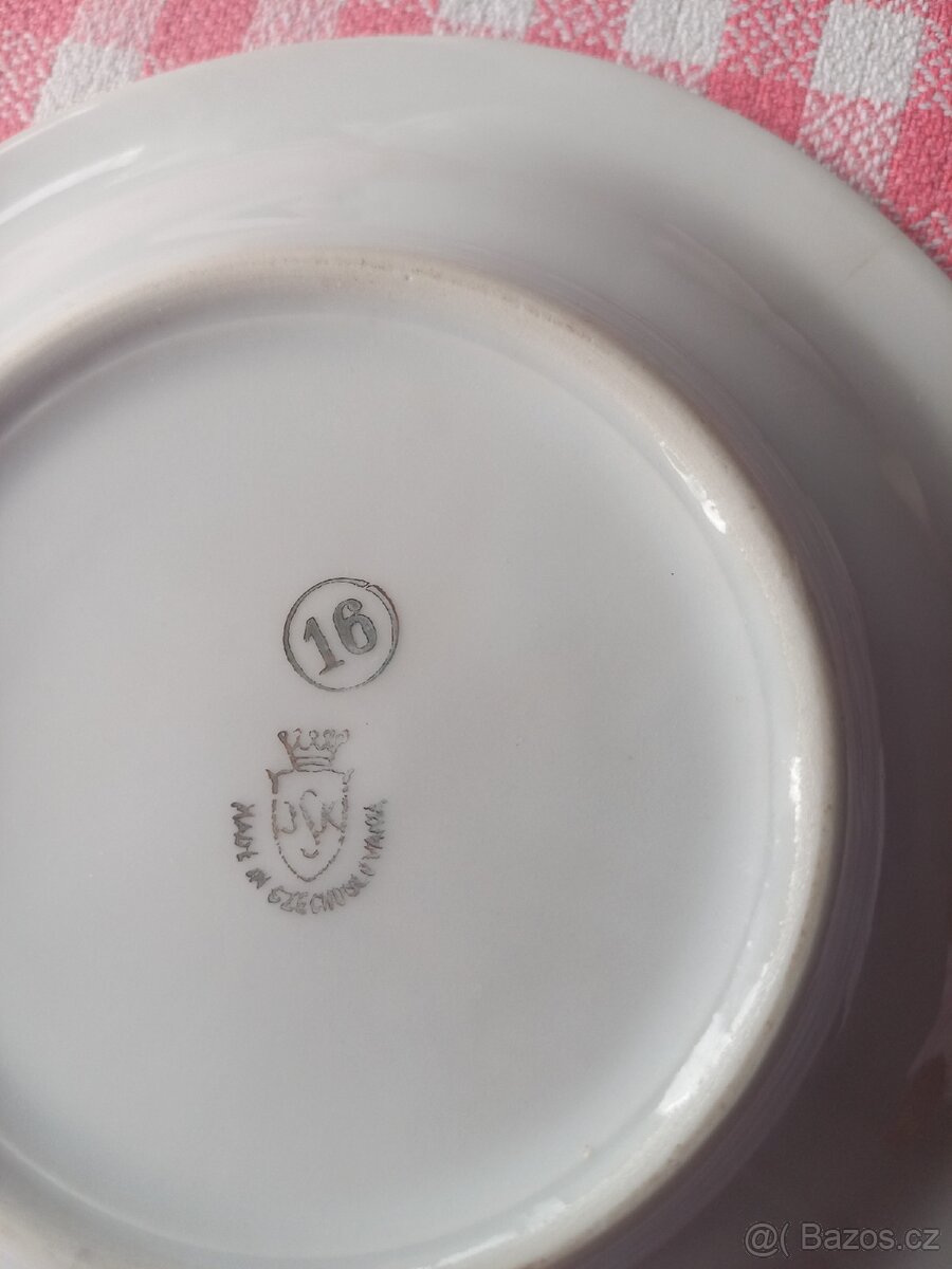 Retro šálky s podšálky - 3