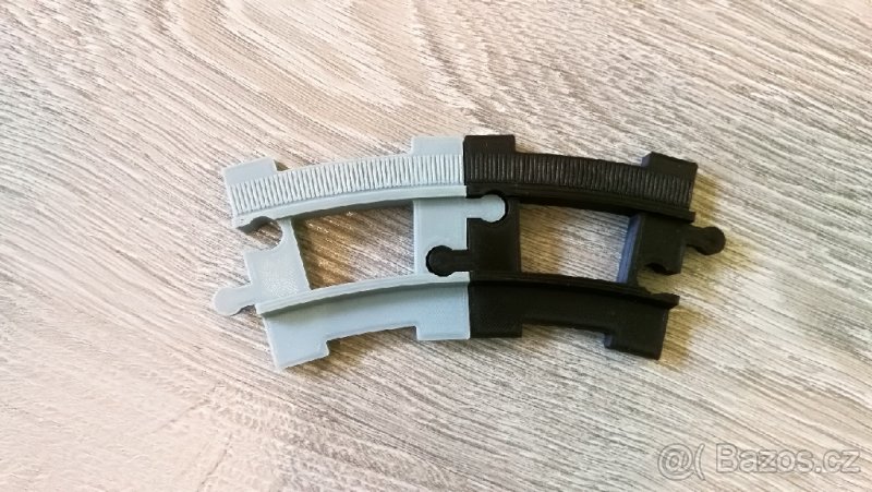 Duplo vlak, kolej poloviční zatáčka - 3