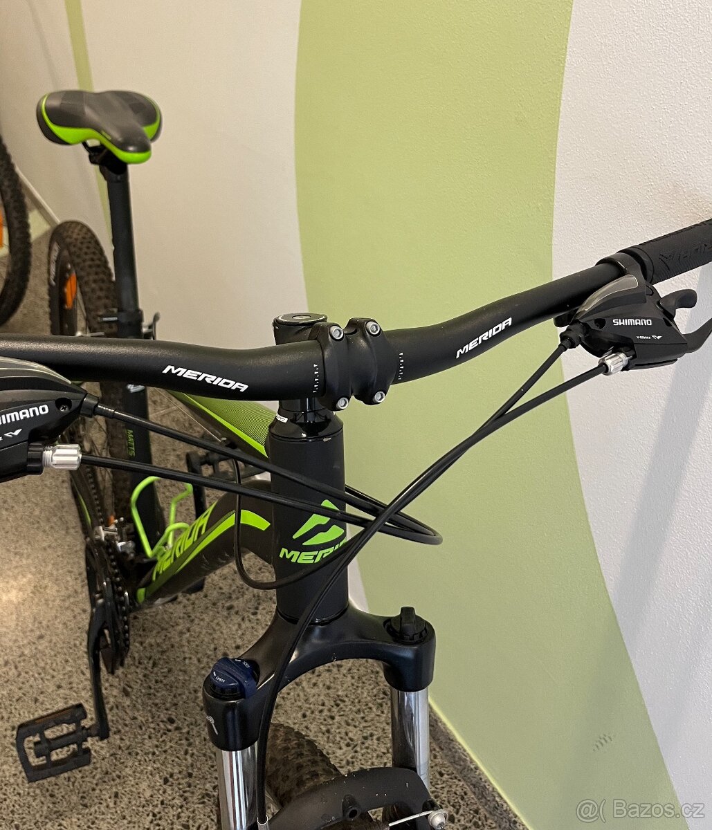 MERIDA matts 6.20 černo zelené Junior 16” - 3