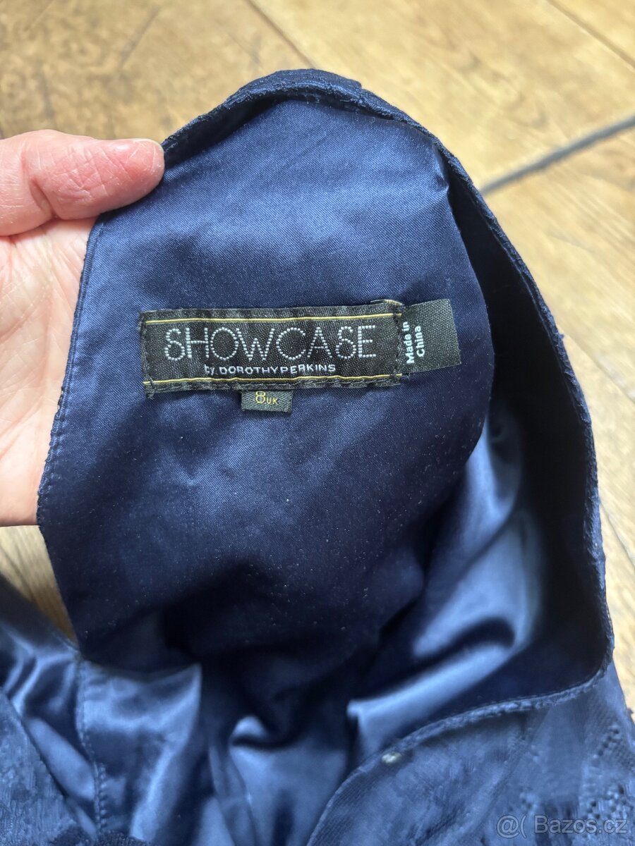 Dámské tmavě modré šaty Dorothy Perkins, vel. 36 - 3