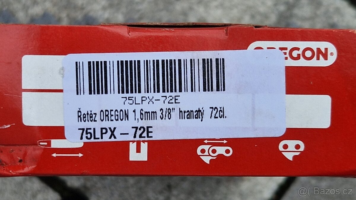Pilový řetěz 75LPX072E - 3