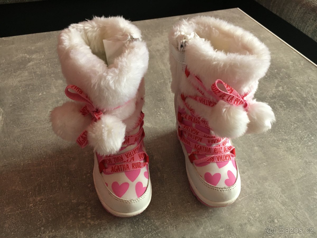 Dětské sněhule velikosti 24 - 3