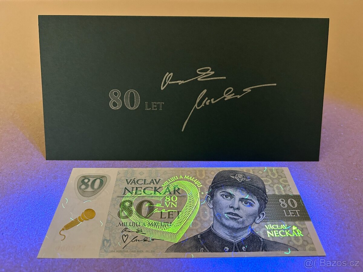 Bankovka Václav Neckář - 3