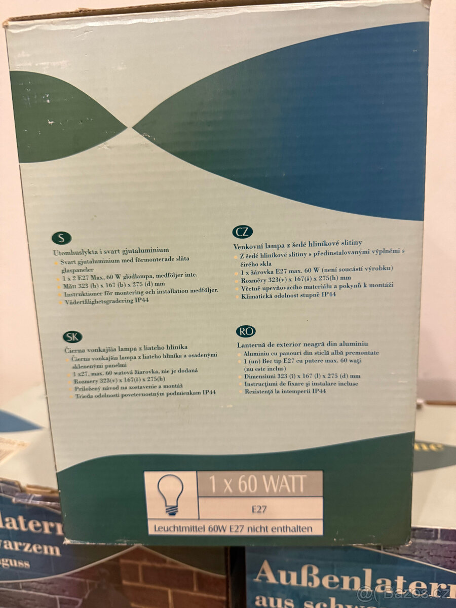 Staré nástěnné lampy - 3