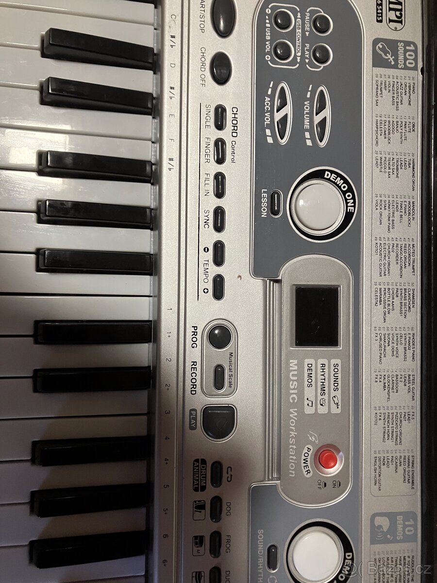 Prodám klávesy Bontempi - 3