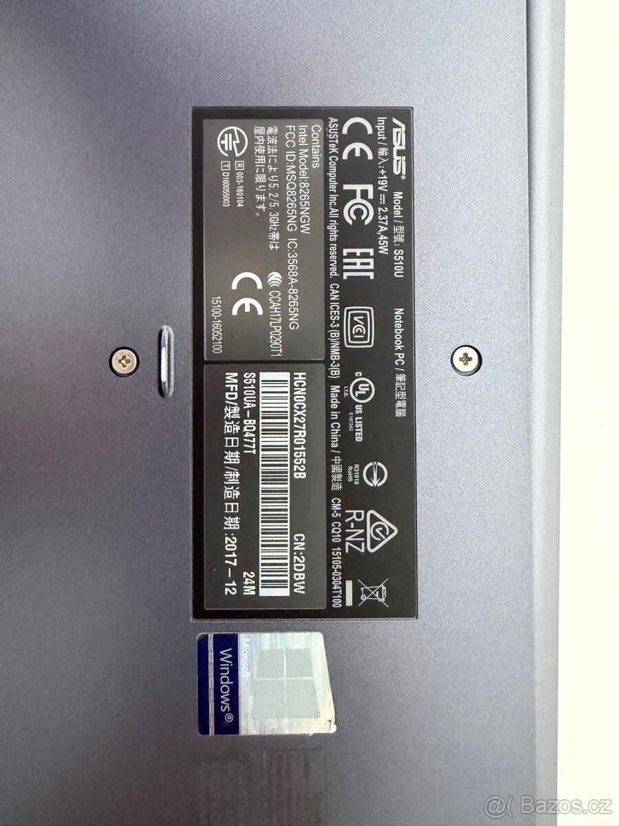 Notebook ASUS VivoBook S15 S510UA - 3
