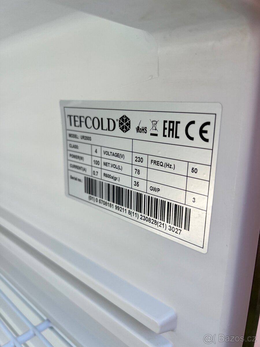 Gastro lednice Tefcold ur 200 - 3