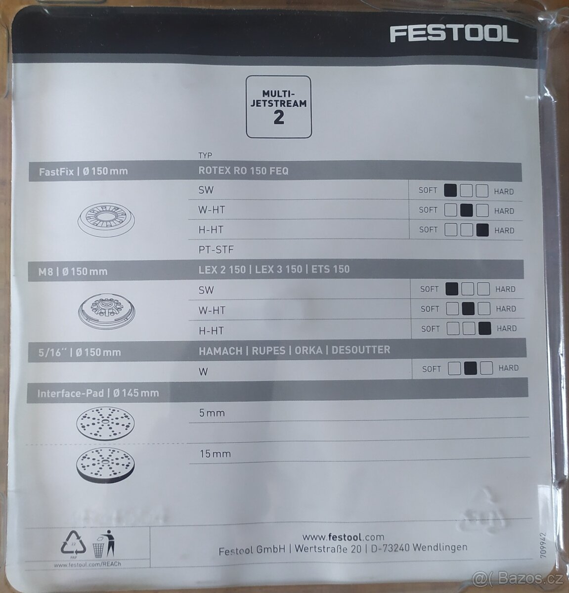 Brusný talíř Festool - 3