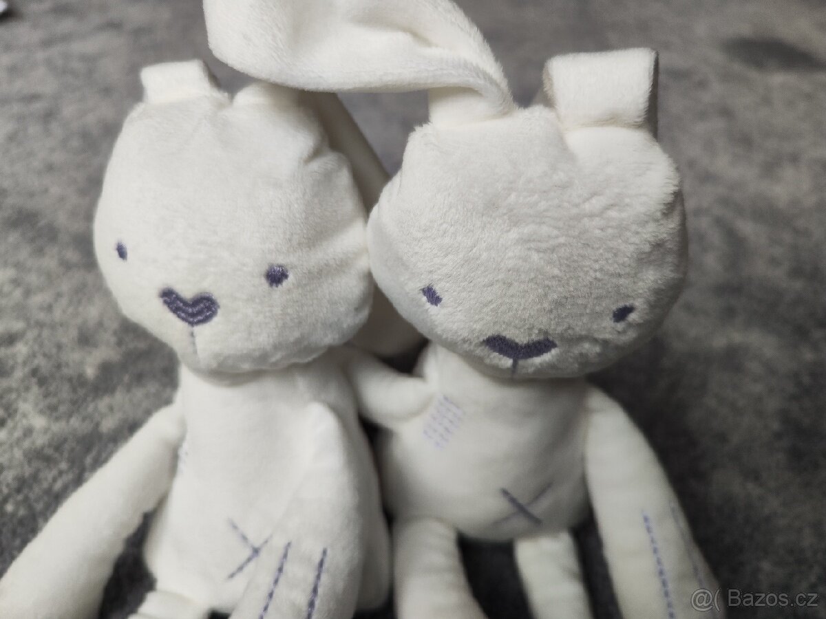 Plyšový králíček zajíček - 3