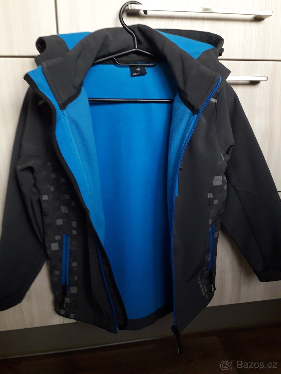 Bunda softshellová s flisem zn.Kugo vel.110 - 3