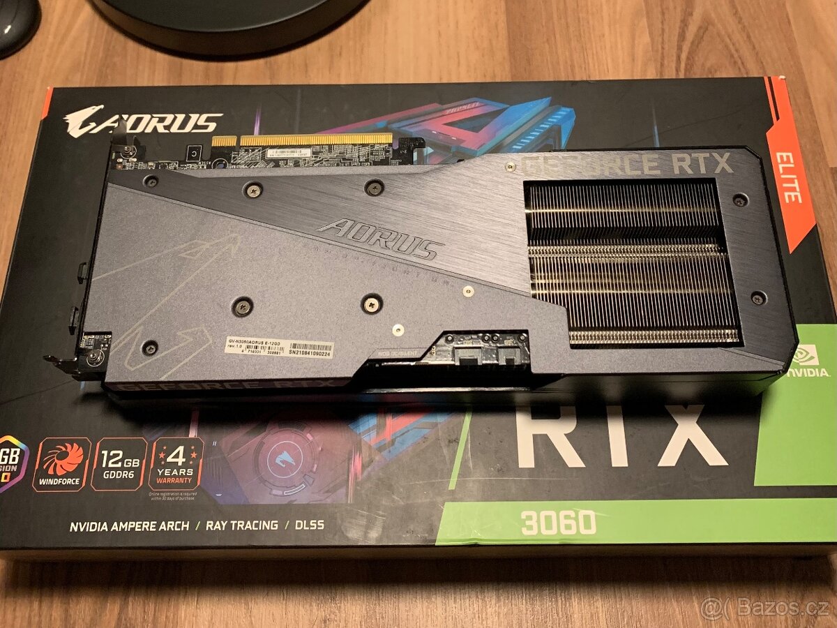 Aorus GeForce RTX 3060 ELITE 12G - 3