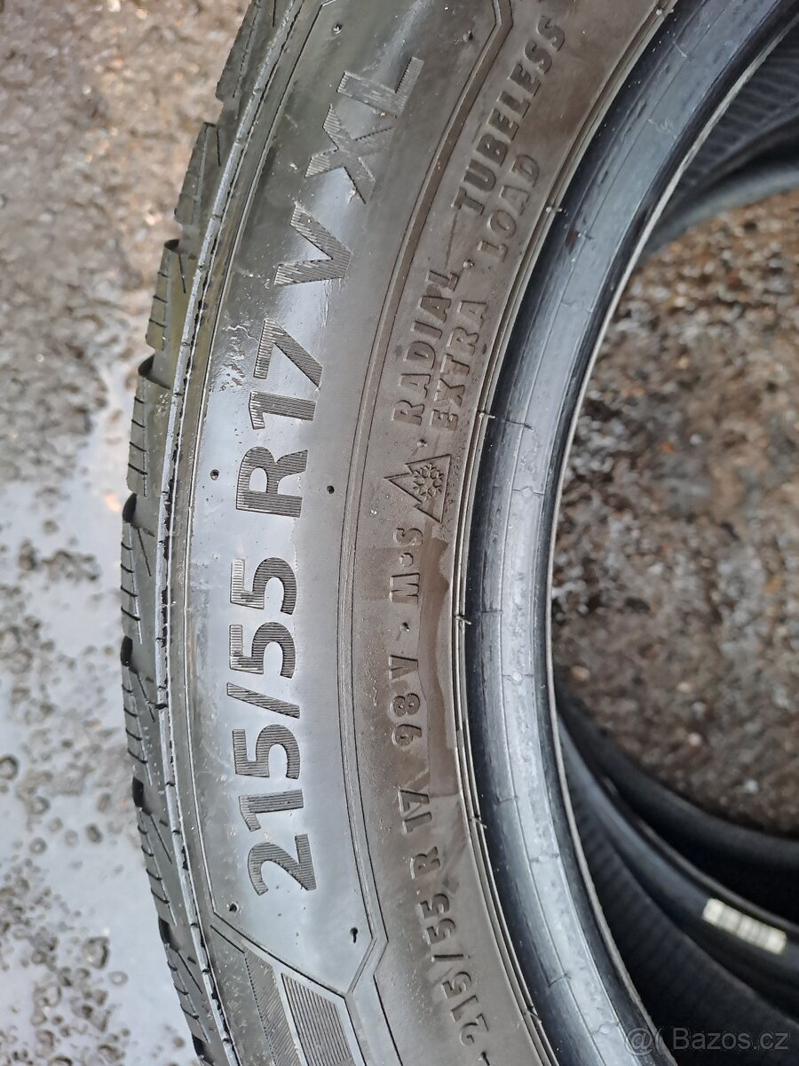 Zimní pneu 215/55 R17 - 3