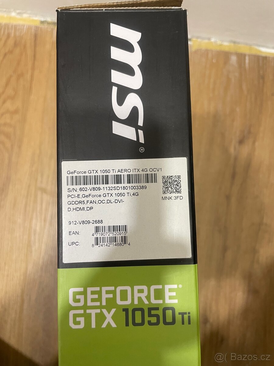 Graficka karta-GTX 1050 Ti AERO ITX 4G OC - 3