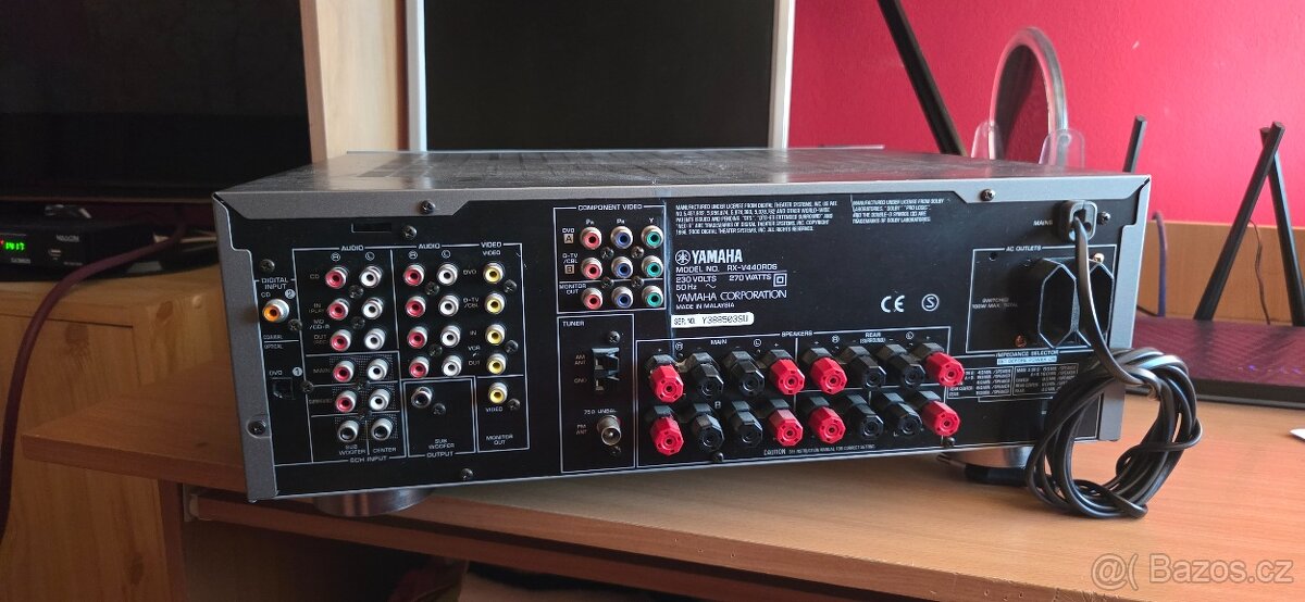 Zesilovač Yamaha RX V44ORDS - 3