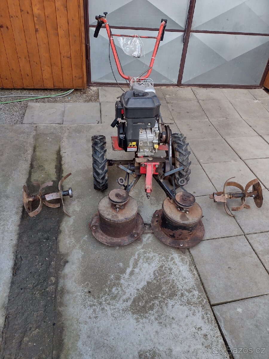 Rotavátor + sekačka ( dvoububen ) MS 16 - 3