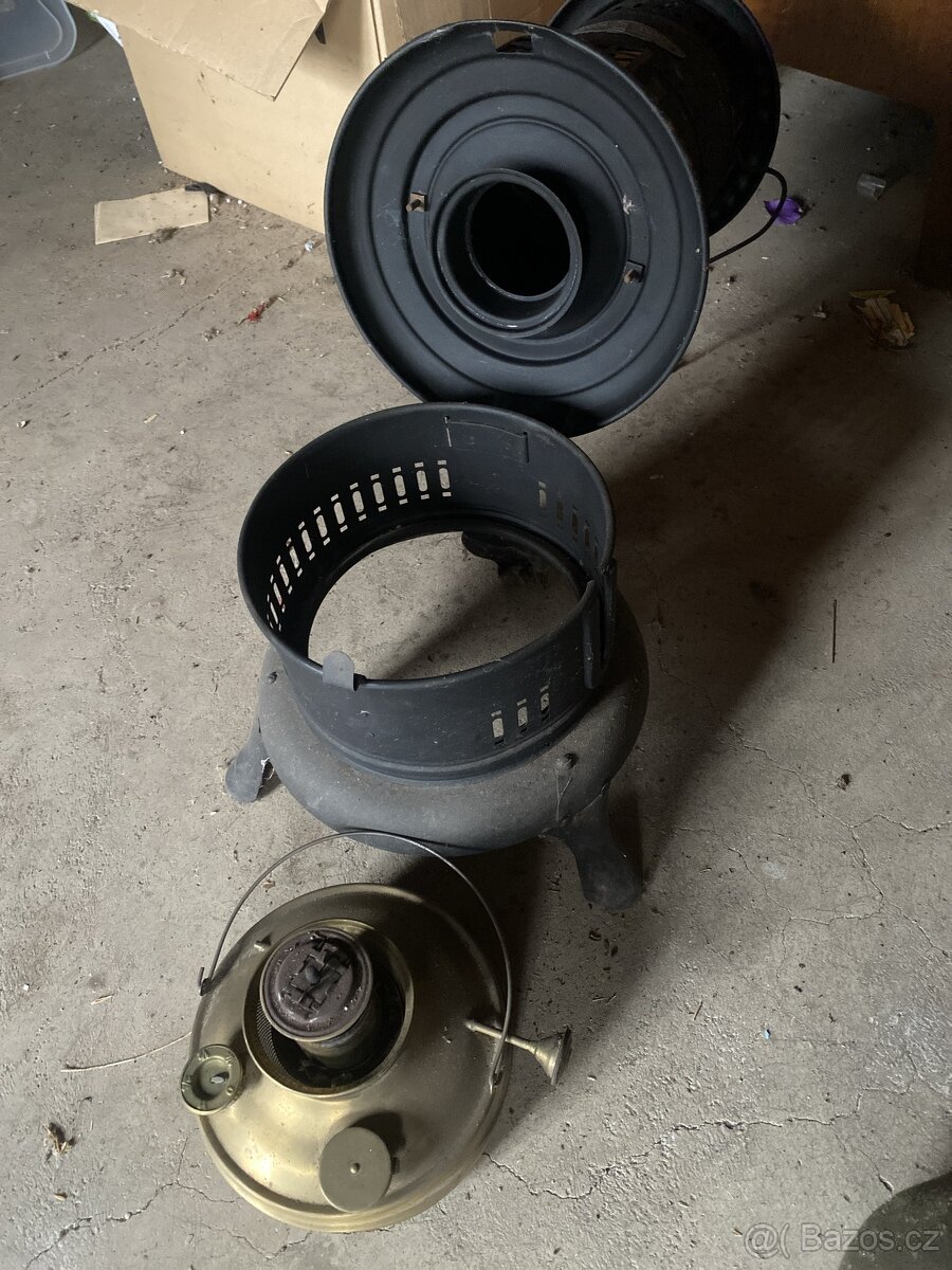 Prodám staré ohřívací Kamínka - 3