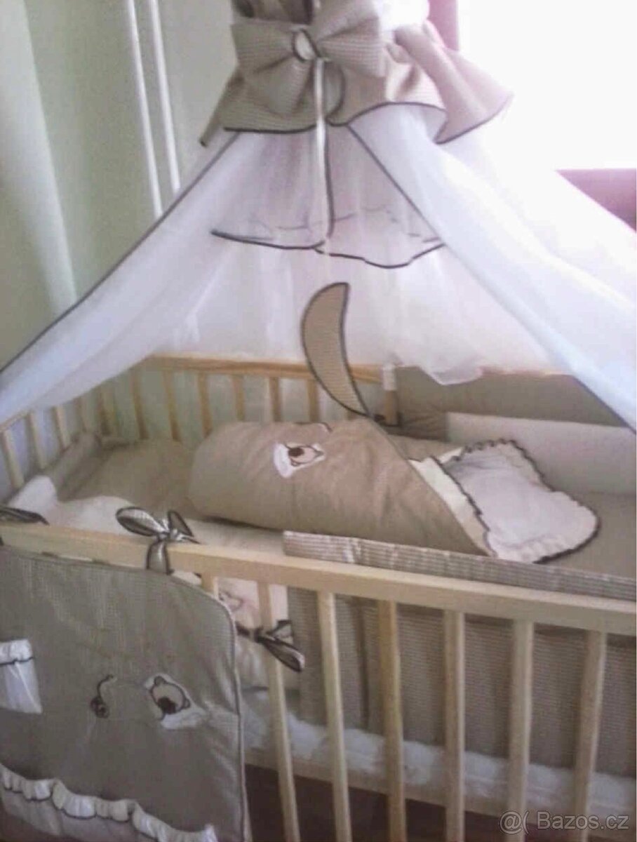 Dětská postýlka s novou matrací - 3