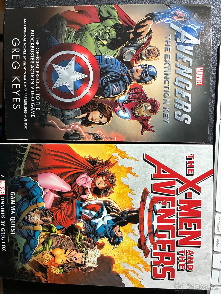 Marvel AVENGERS a X-MEN knihy - 3