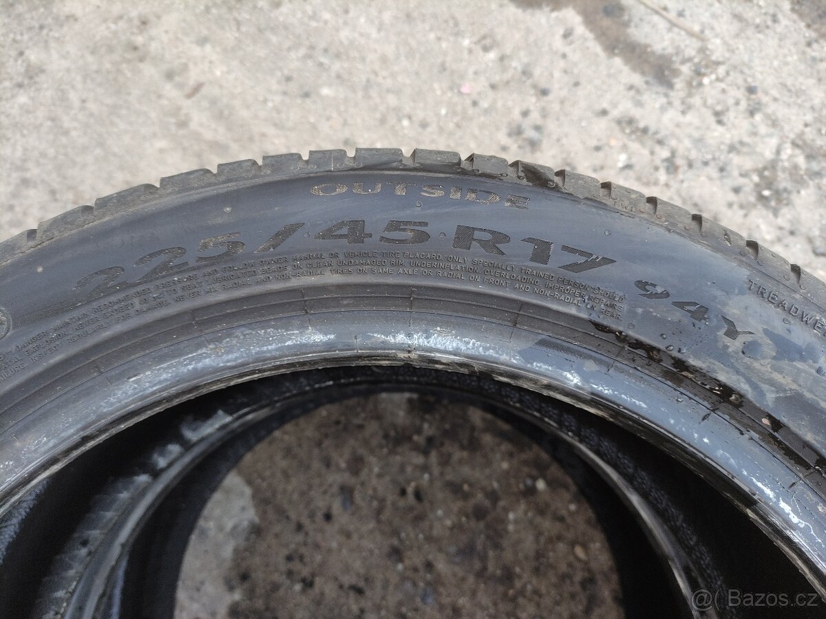 Letní pneu Pirelli 225/45 R17 - 3