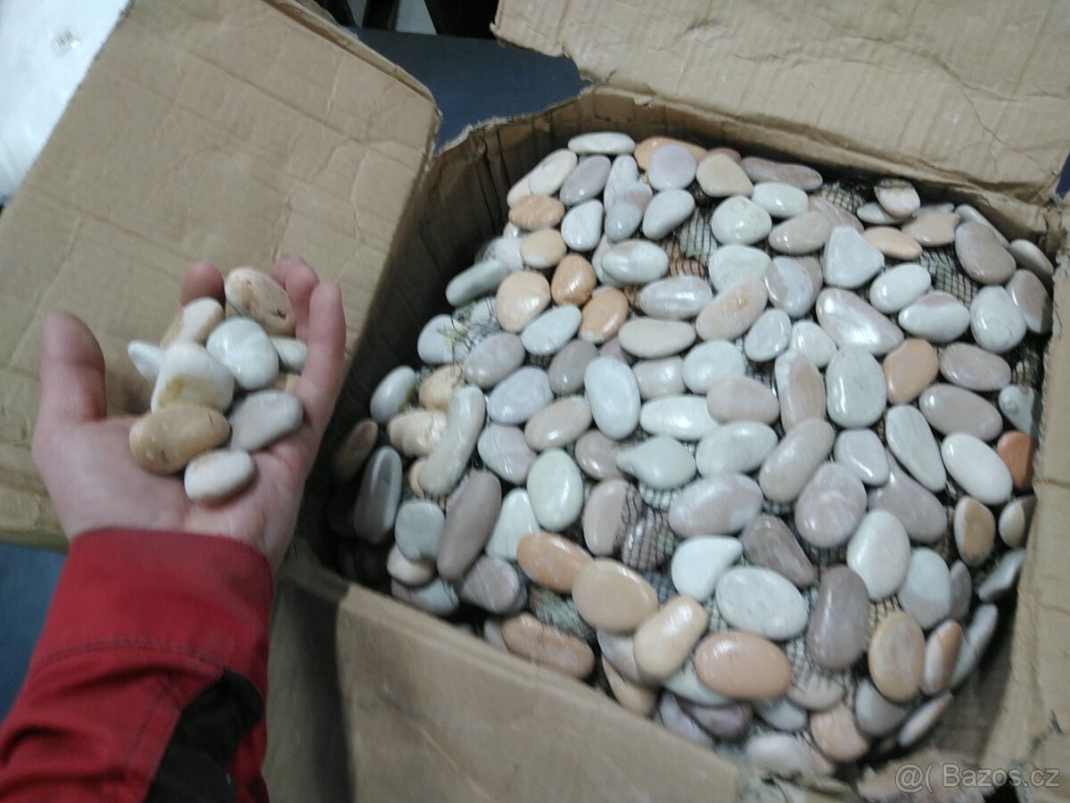 Mozaika Garth říční oblázky, obklady 1m2, 4 kusy - 3