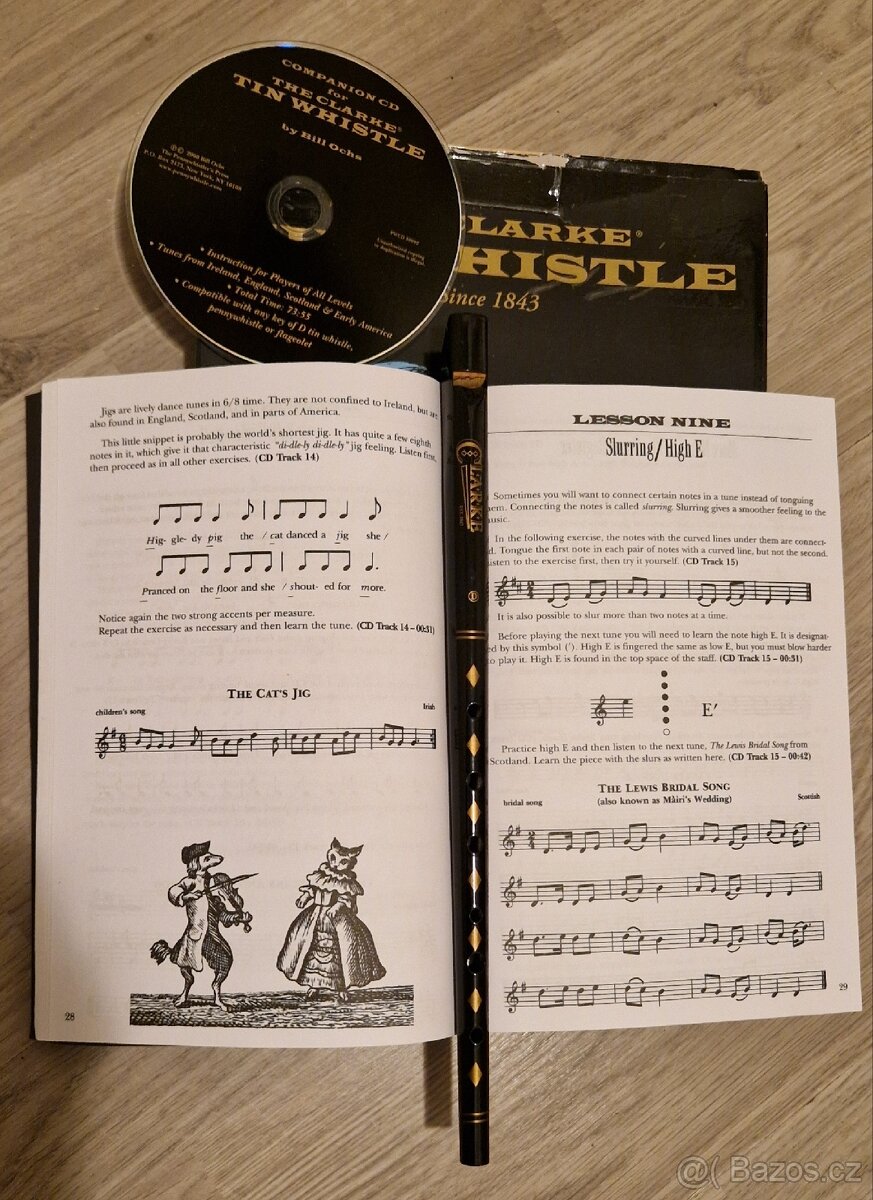 Irská Whistle flétna - 3