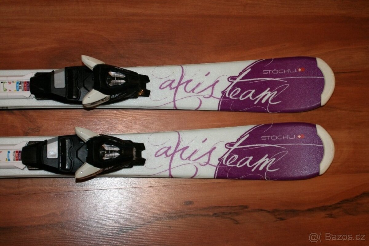 lyže Stockli 100 cm , nastavitelne lyžaky - 3