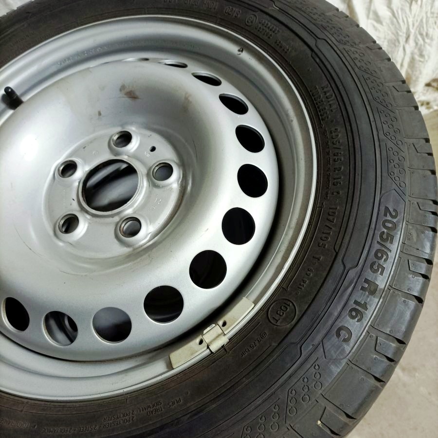 16 C" plechová kola – 5x120 – 6,5J x 16 C" ET52 - 3