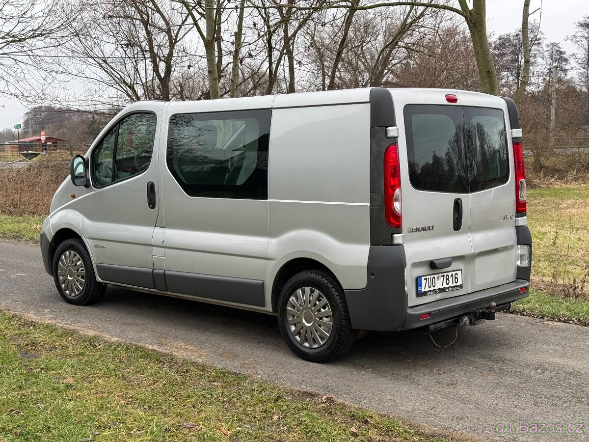 Renault Trafic 2.0 CDTi 84kw - 6 míst / tažné - 3