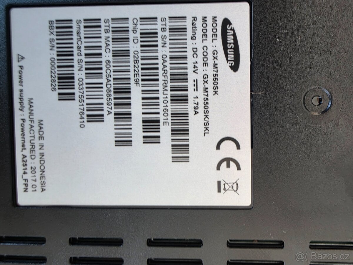 SATELITNÍ PŘIJÍMAČ Samsung EVO-S GX-M7550SK - 3