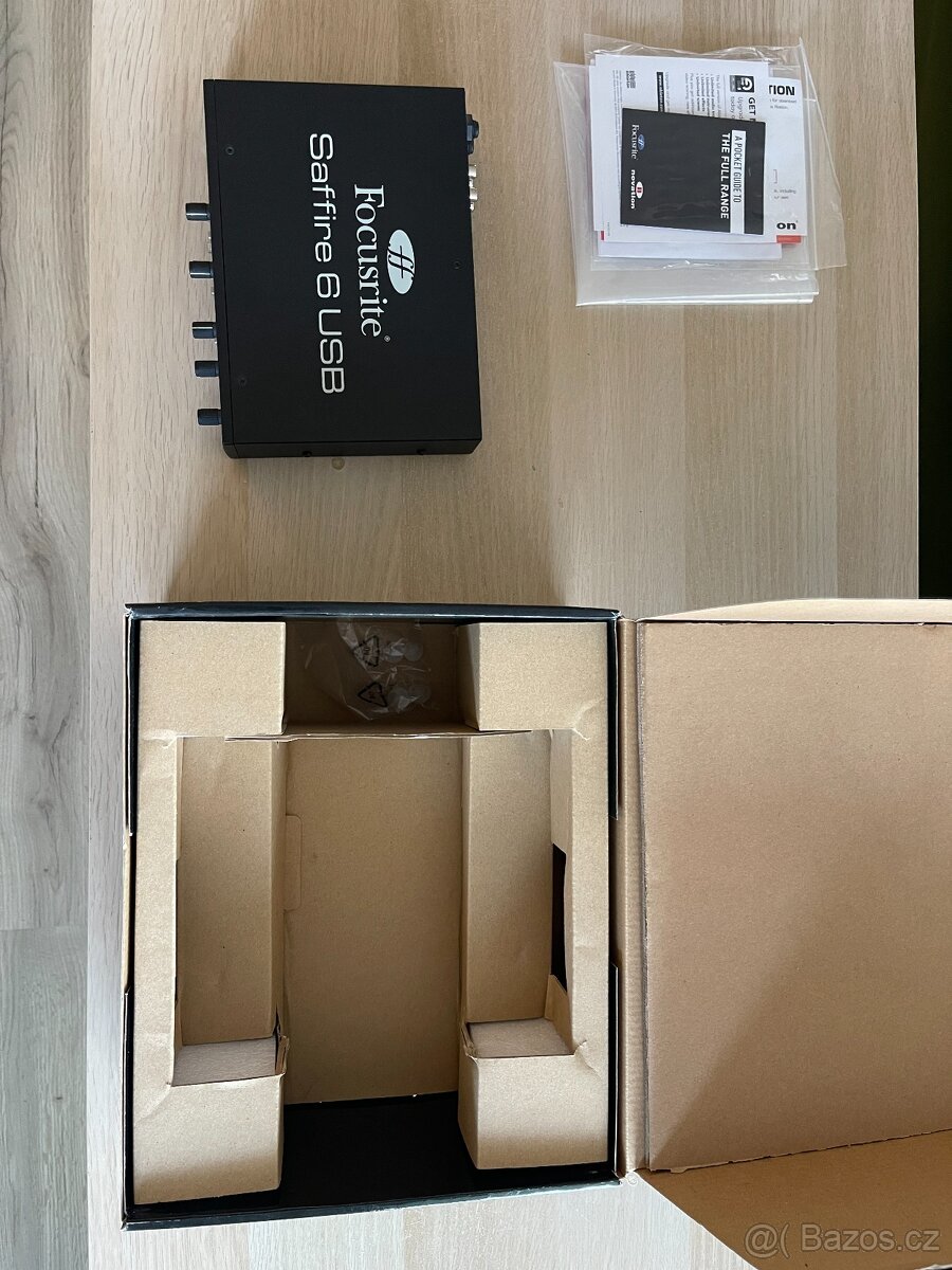 Prodám zvukovú kartu Focusrite Saffire 6 USB - 3
