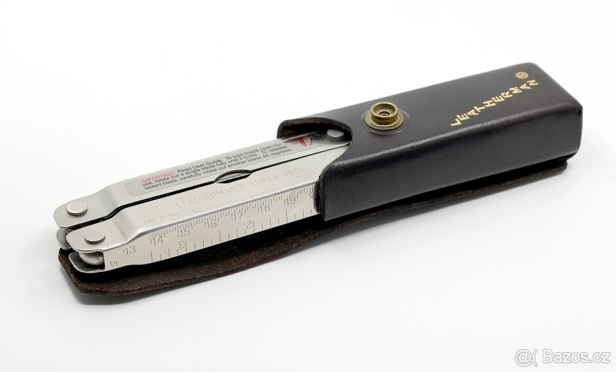 Sběratelský nůž Leatherman Super Tool (PAT PEND) - 3