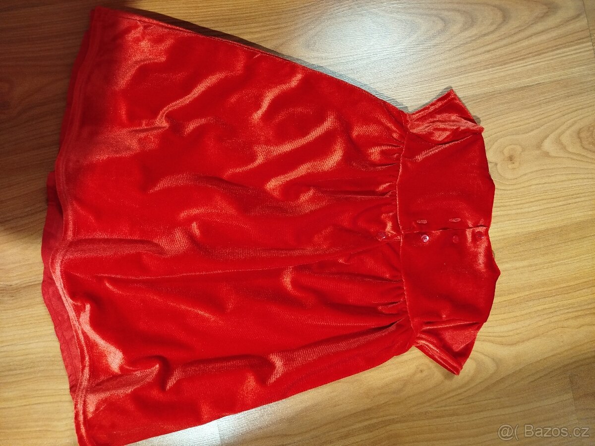 Dívčí vánoční šaty z Pepca vel 98 - 3