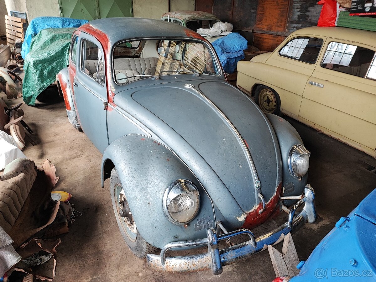 VW Brouk, rv. 1958, platné doklady - 3