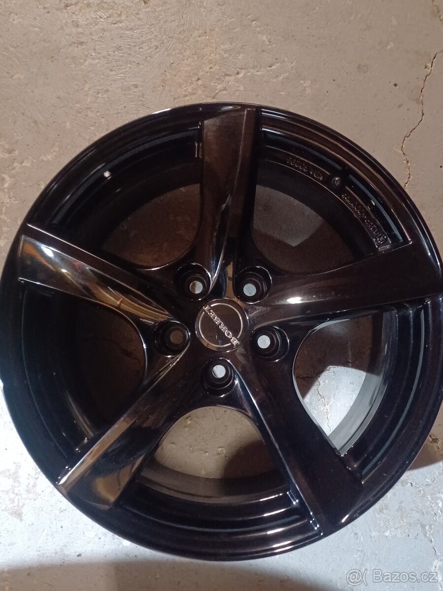 5x115 R17 et 42 7j Borbet cerne leskle - 3